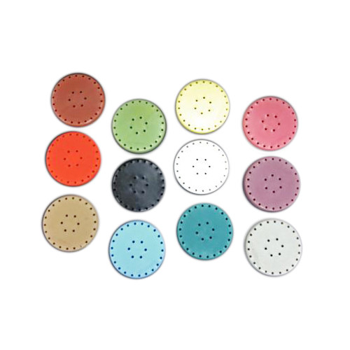 Plasdent 400BLS-2 Large Round Bur Block Magnetic 28 Burs Capacity Neon Blue