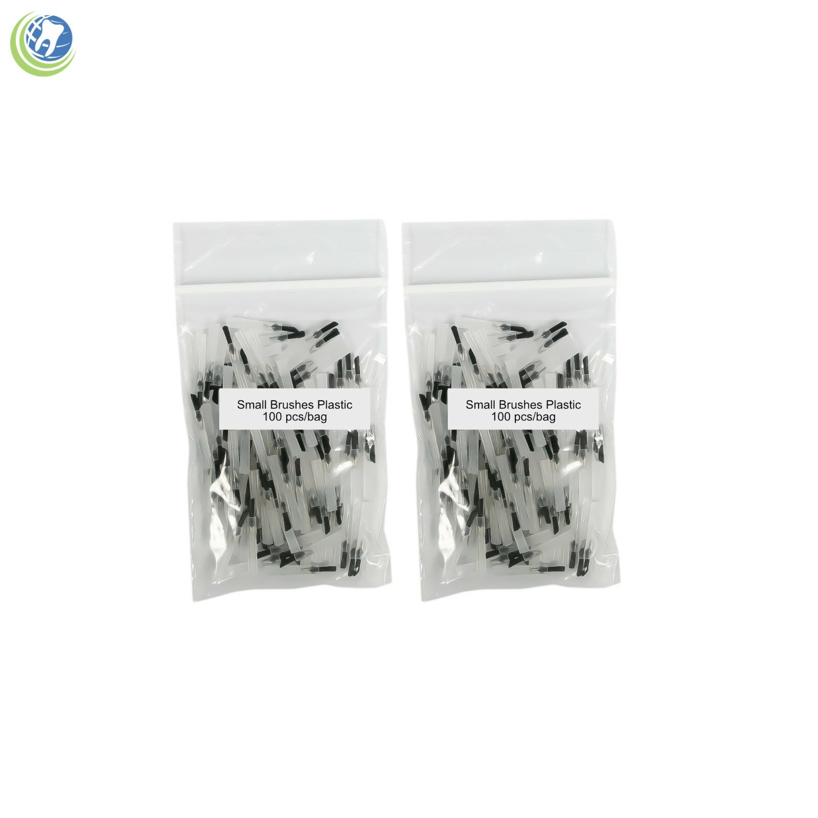 200 Dental Applicator Brush Tips for Composites Bonding Pit & Fissure Sealant