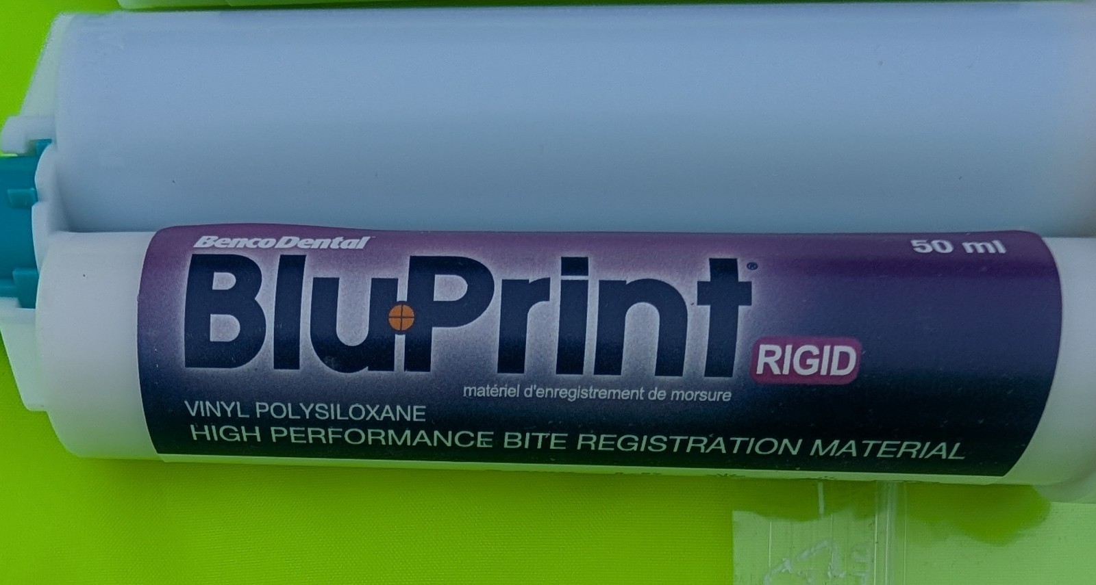 2x BluPrint Rigid 50ml Hi Perf Bite Registration Material Vinyl Polysiloxane