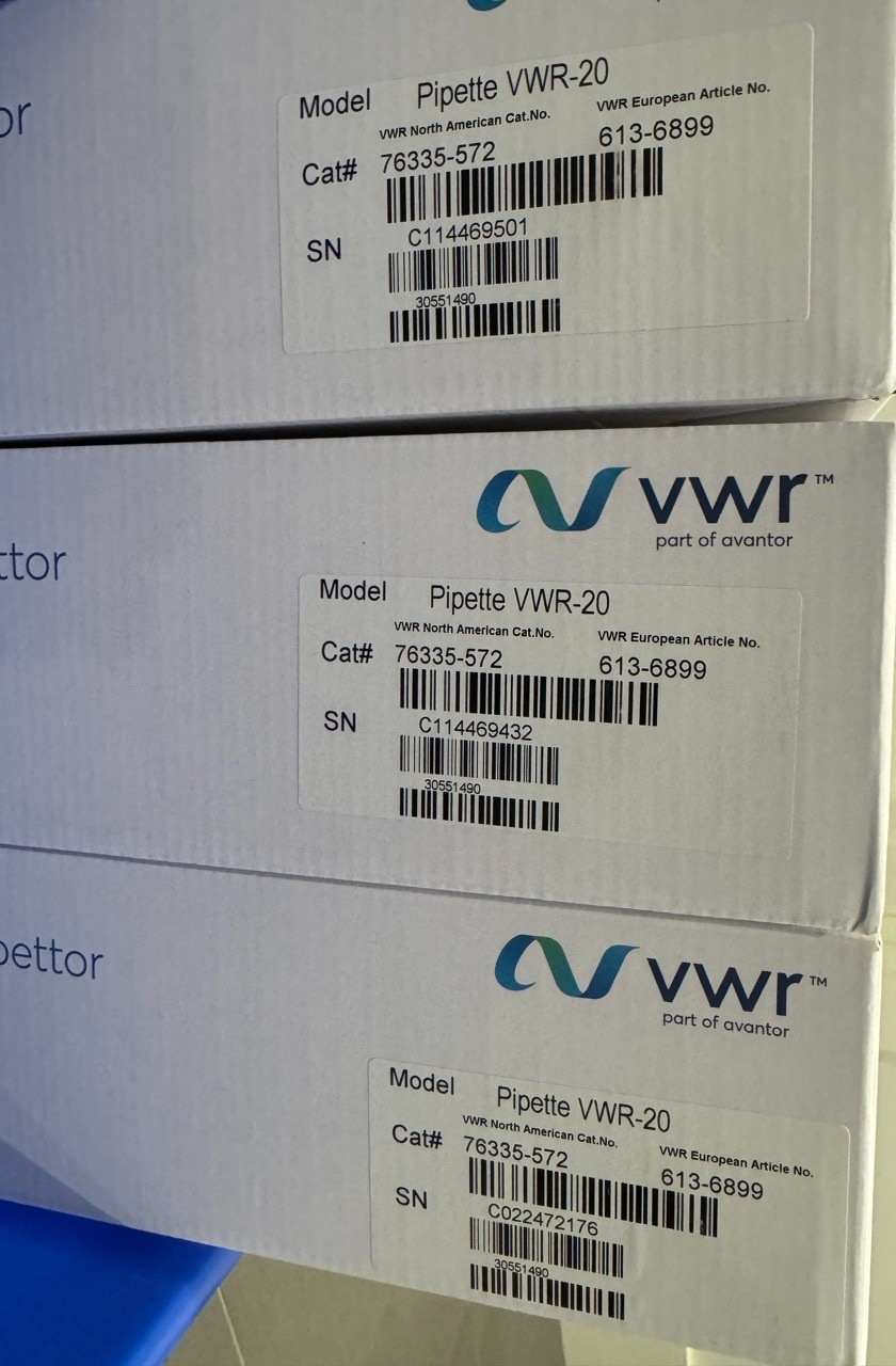 (18qty) VWR Ergonomic LTS Compatible Single Channel Pipettes Cat# 76335