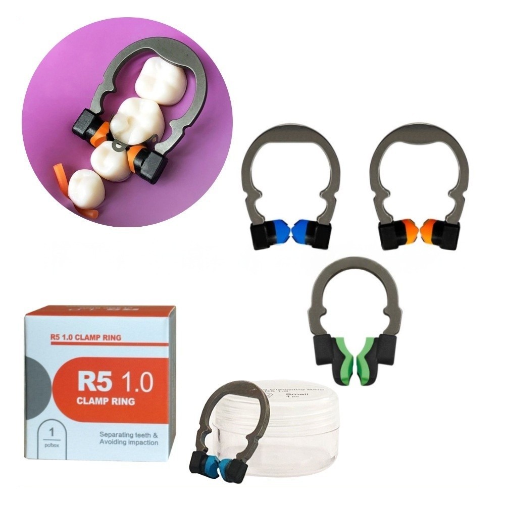 Dental Sectional Matrice Matrix Bands Ring Clamp Fit Garrison Palodent V3 System