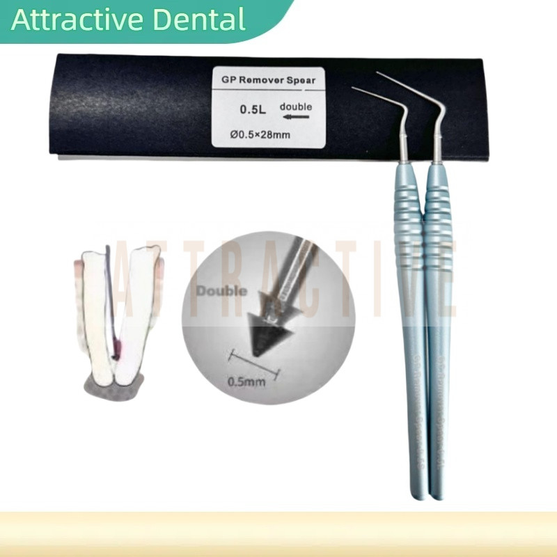 Dental Gutta Percha Removal Tool Endo GPRS Root Tip Extractor GP Remover 0.3/5/7
