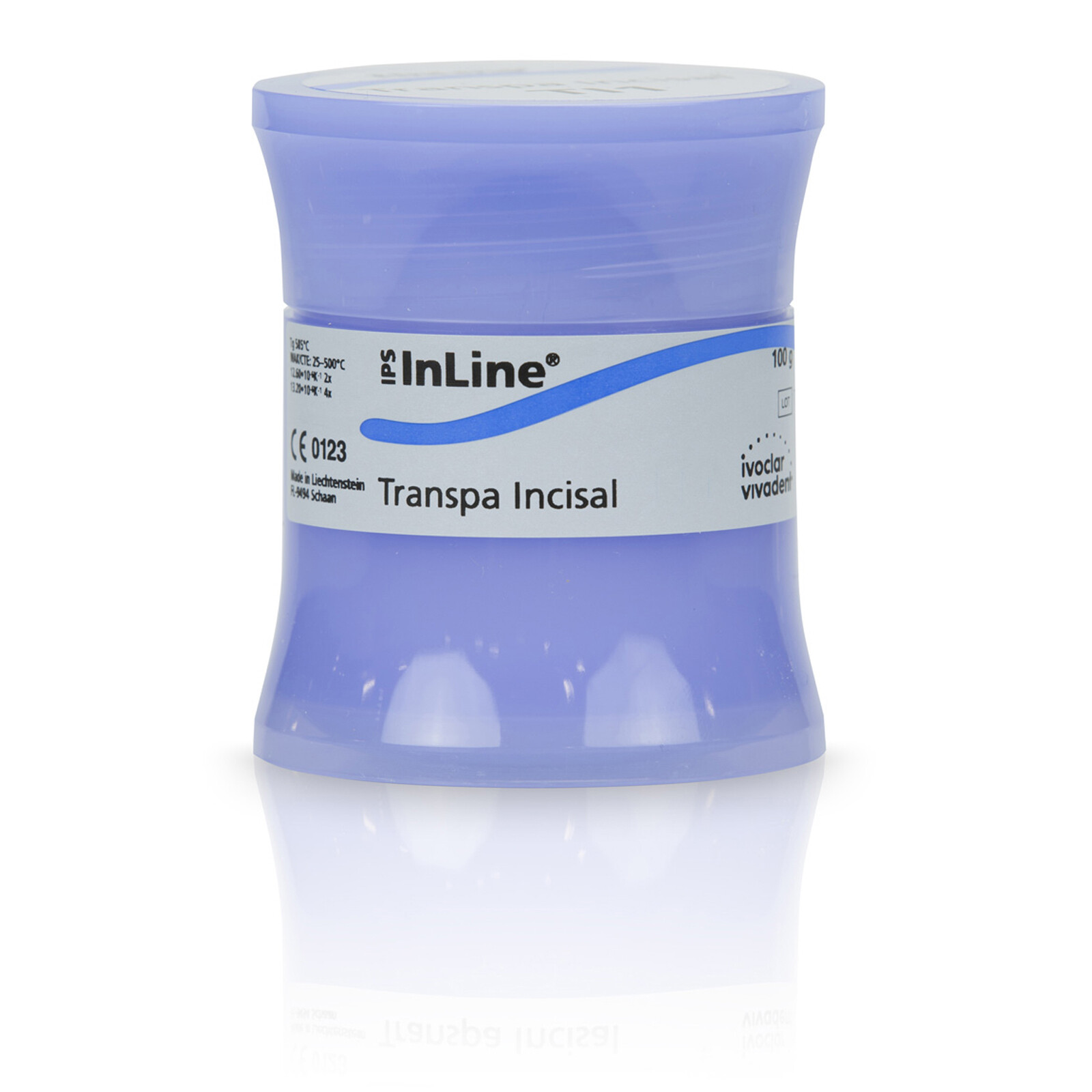 *1-Pack* Ivoclar Vivadent IPS InLine Transpa Incisal 1 Refill 100g Powder 593266