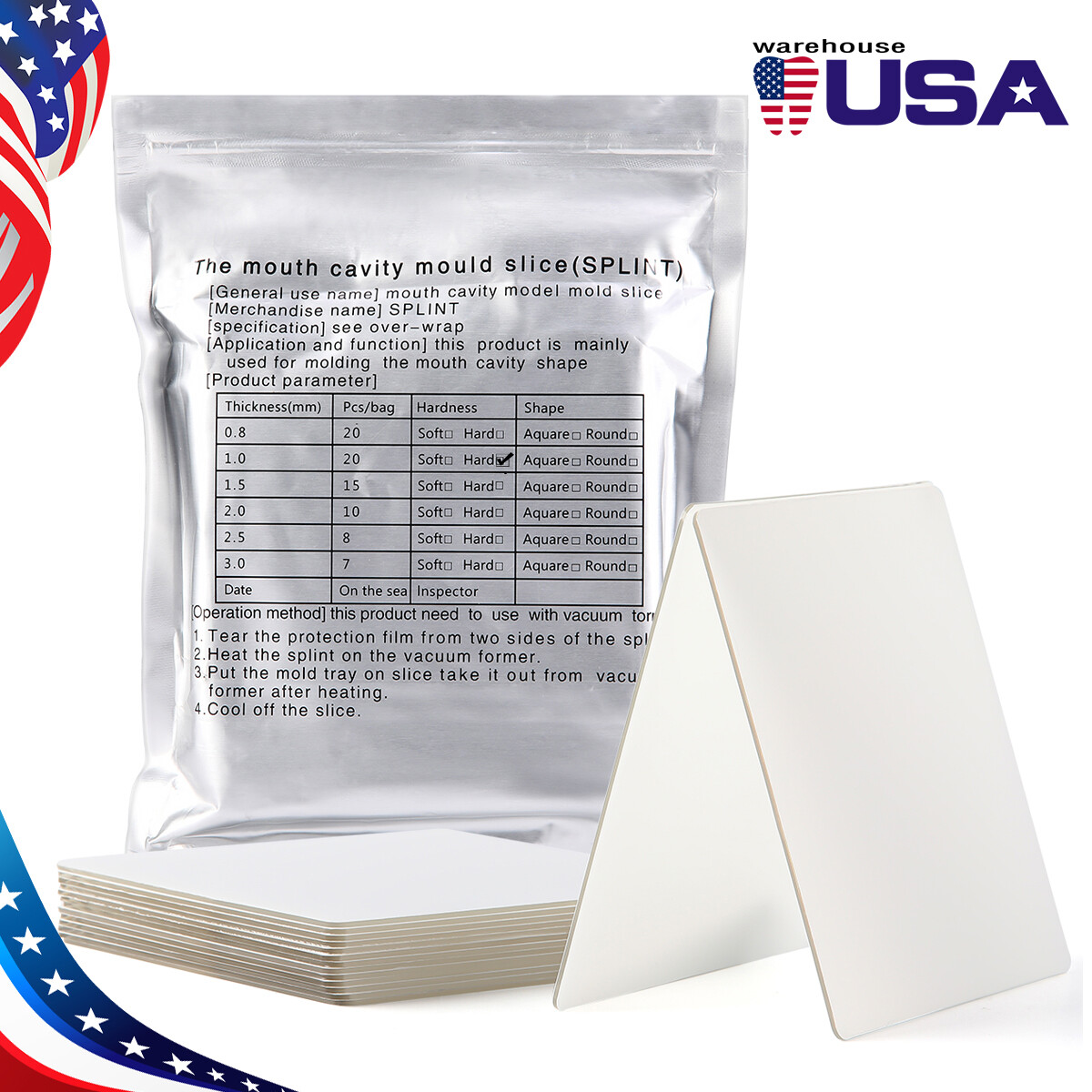 Dental Vacuum Forming Former Machine Heat Thermoforming/Vacuum Forming Sheet