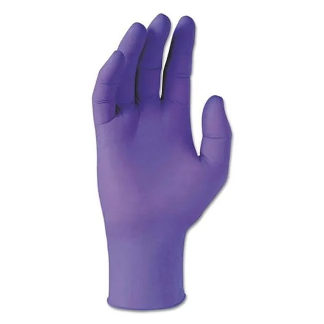Kimberly-Clark ANS55084CT Powder-Free Nitrile Exam Gloves Purple – Extra Large