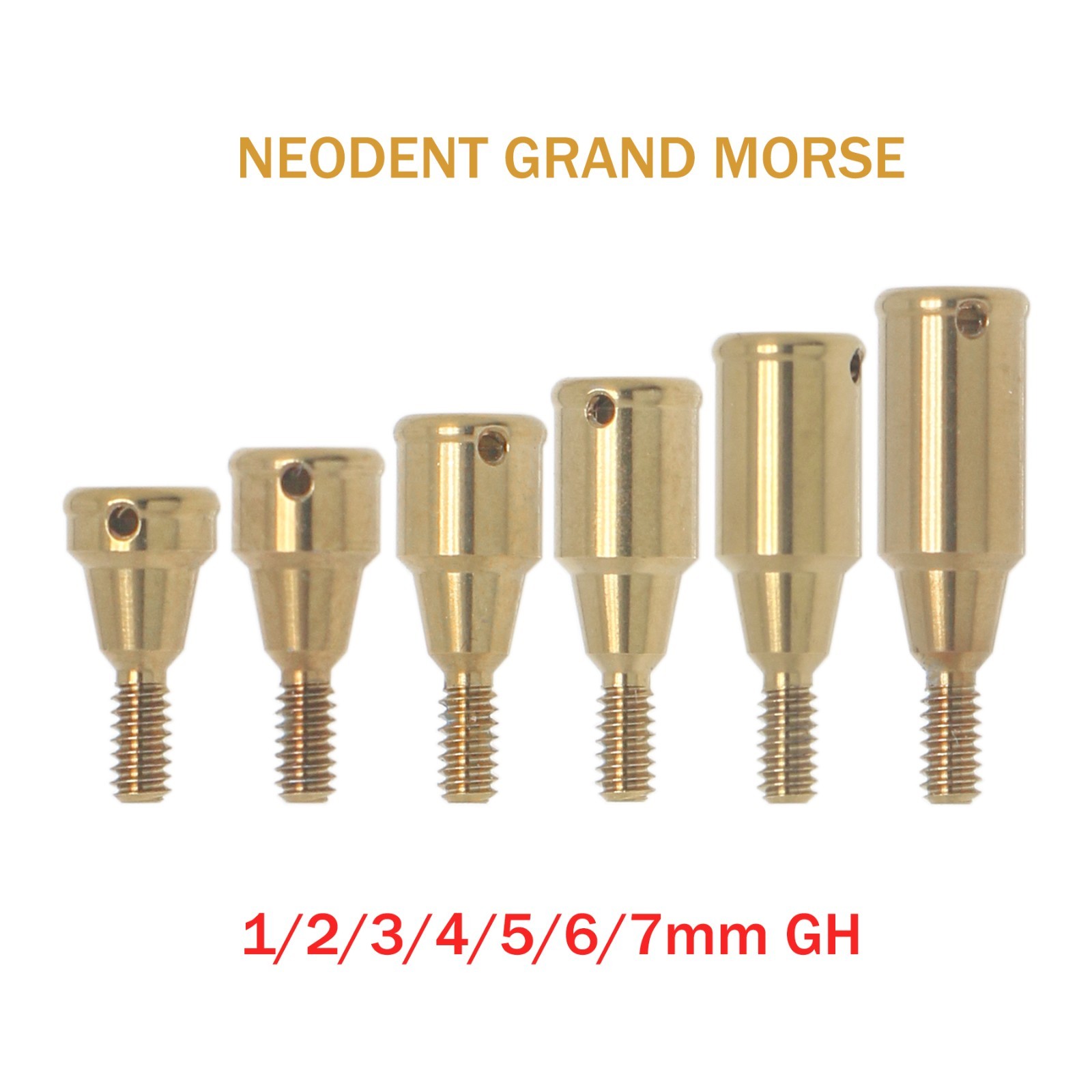 Dental Locator Abutment Compatible Multi Implant Systems Overdenture Attachment