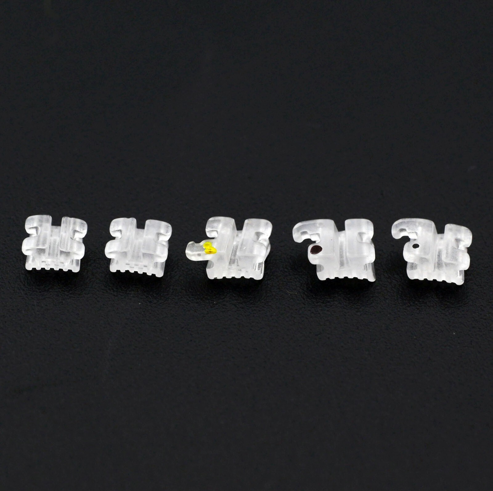 STAR ABSOLUTE Dental Orthodontic Sapphire Ceramic Bracket Brace Roth MBT 022 345
