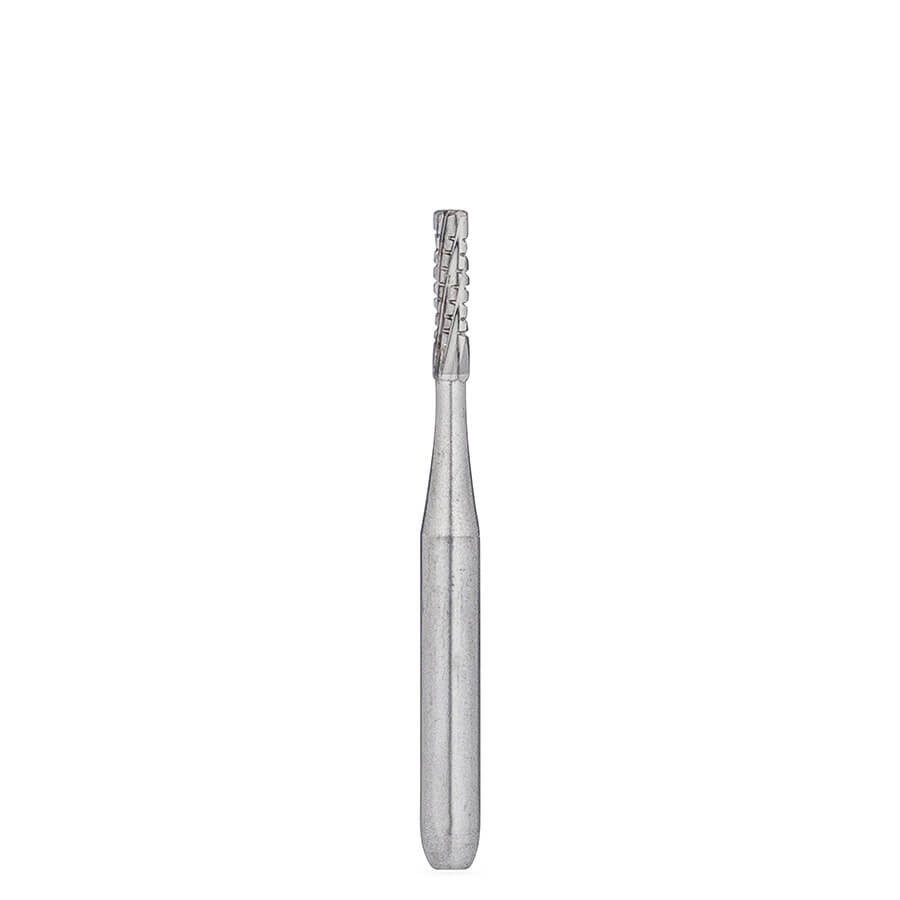 Brasseler 556 FGSS Flat-End Cross-Cut Fissure Carbide Burs (100/Pack)