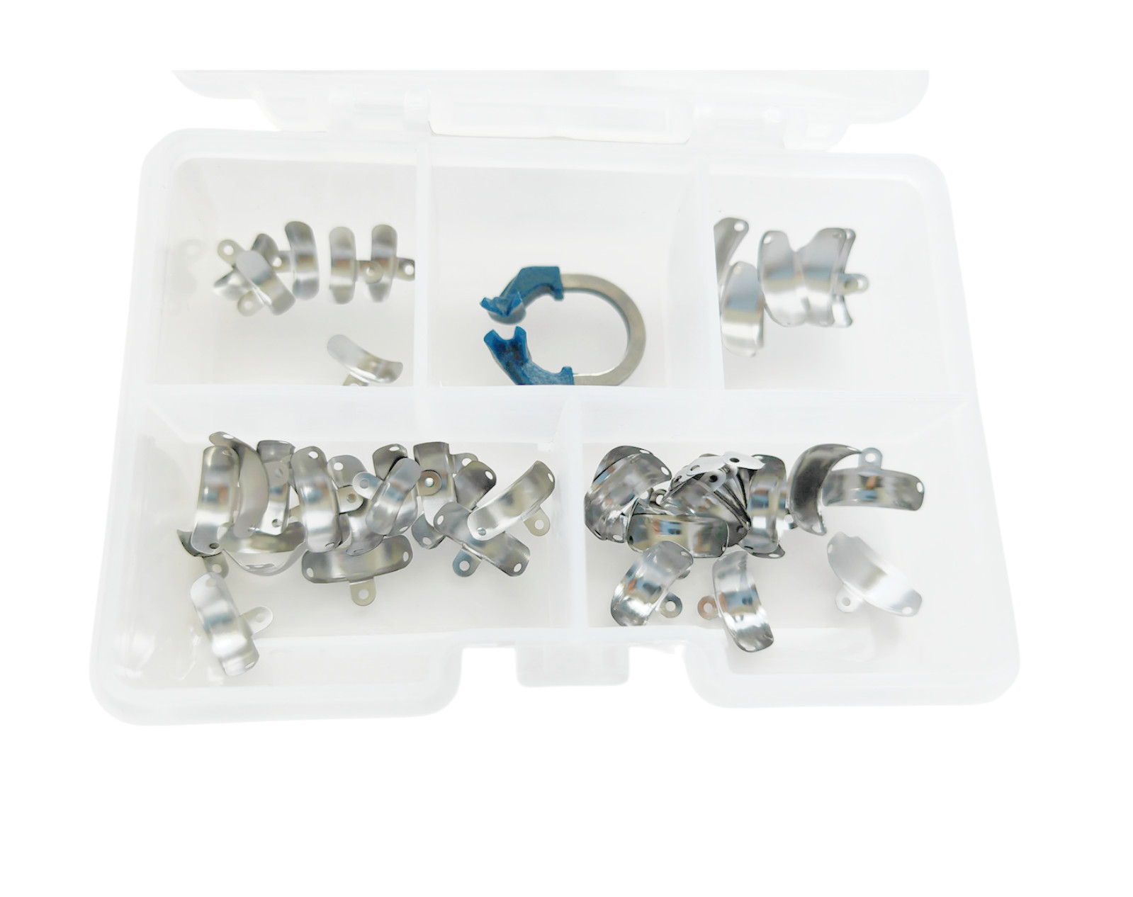 Plus Style Dental Matrix Narrow Ring Titanium Clamp Sectional Contoured
