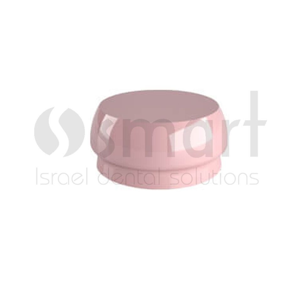 LOTx10 Flat abutment attachment silicone retentive cap Soft Rhein83 Italy