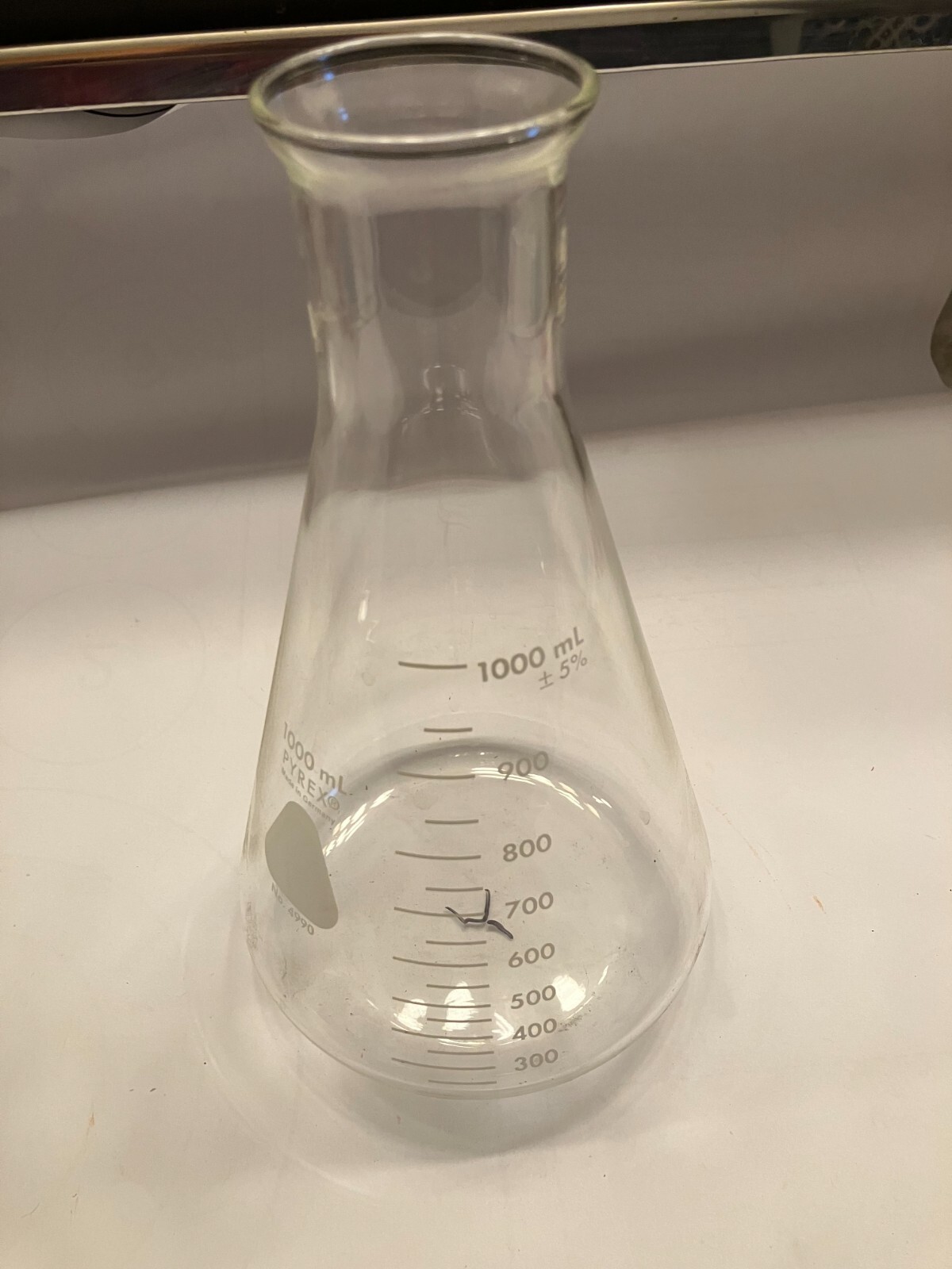 Pyrex erlenmeyer flask 1000ml #4990