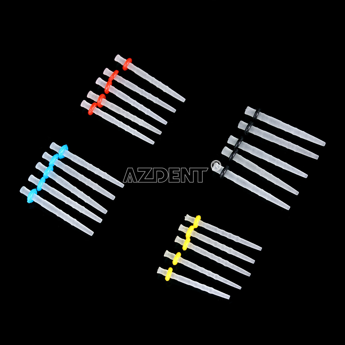 5 Kits Dental AAA Fiber Post Resin Screw High-intensity Thread Glass + Drills