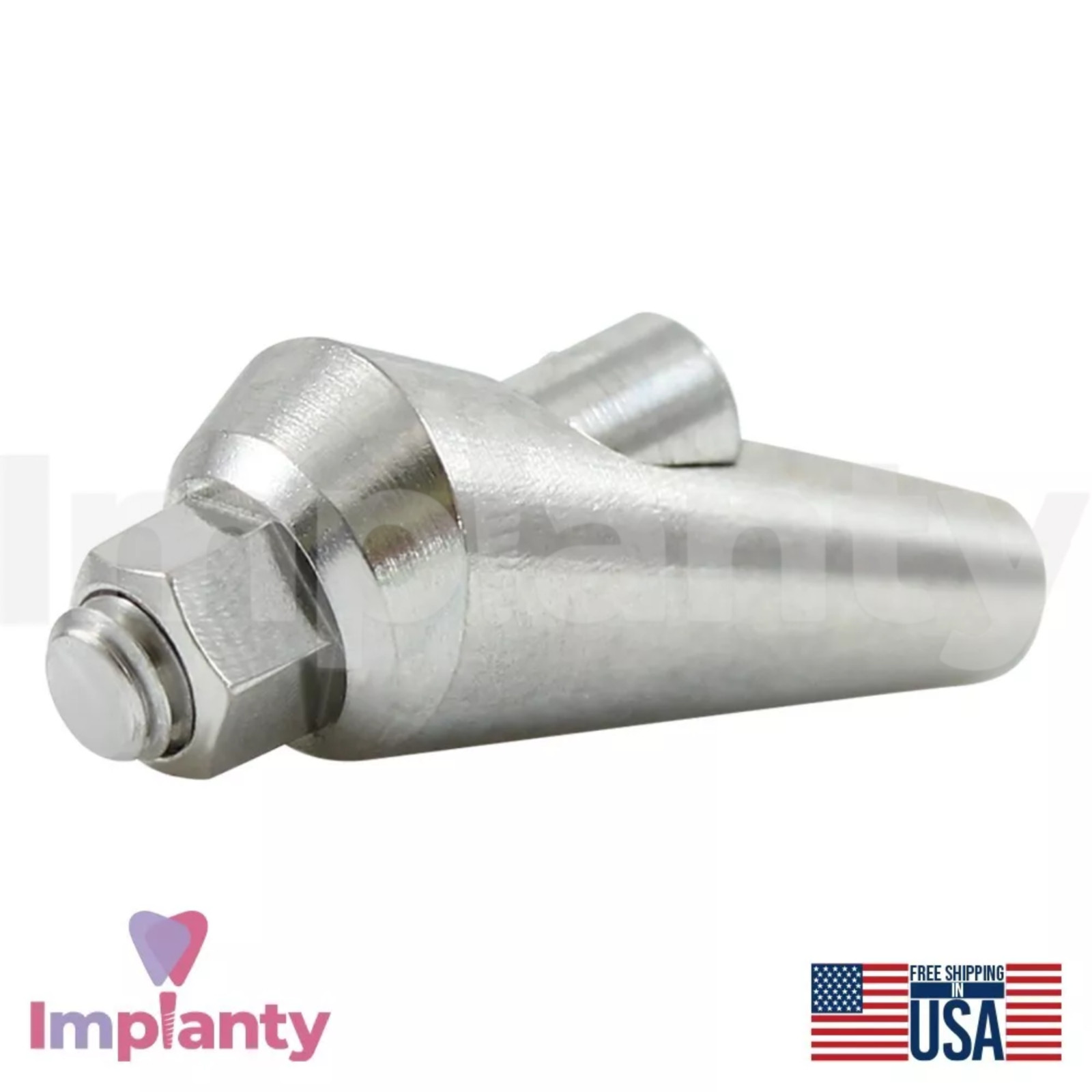 10x GDT Angulated Dental Prosthetic 25° Titanium Ø4.5mm Diameter Int Hex 2.42mm