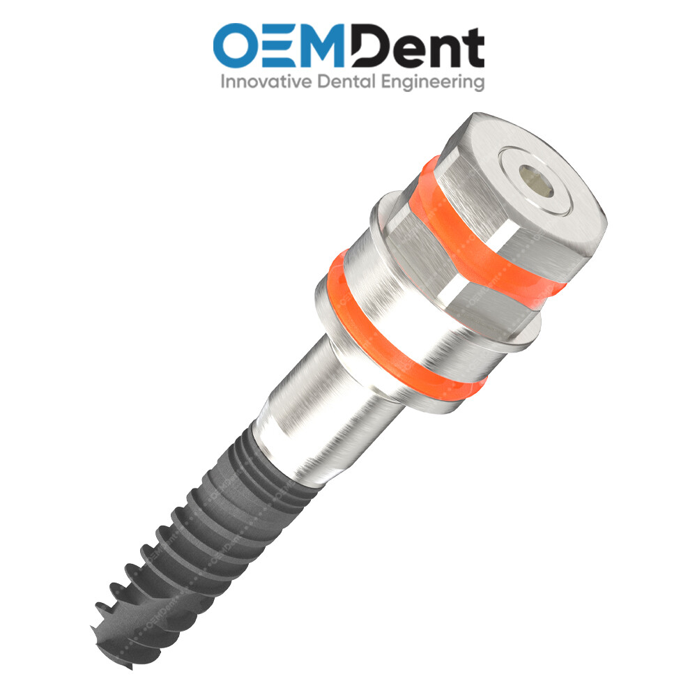 ABA Spiral Fixture – DSI® Compatible SLA Dental System Screw Hexagon 2.42mm