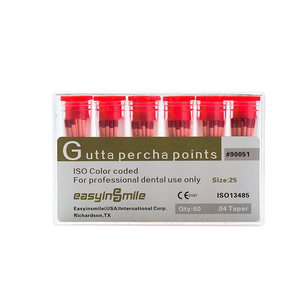 Dental Endo Gutta Percha Points Root Canal Filling Material Taper 02/04/06 15-40