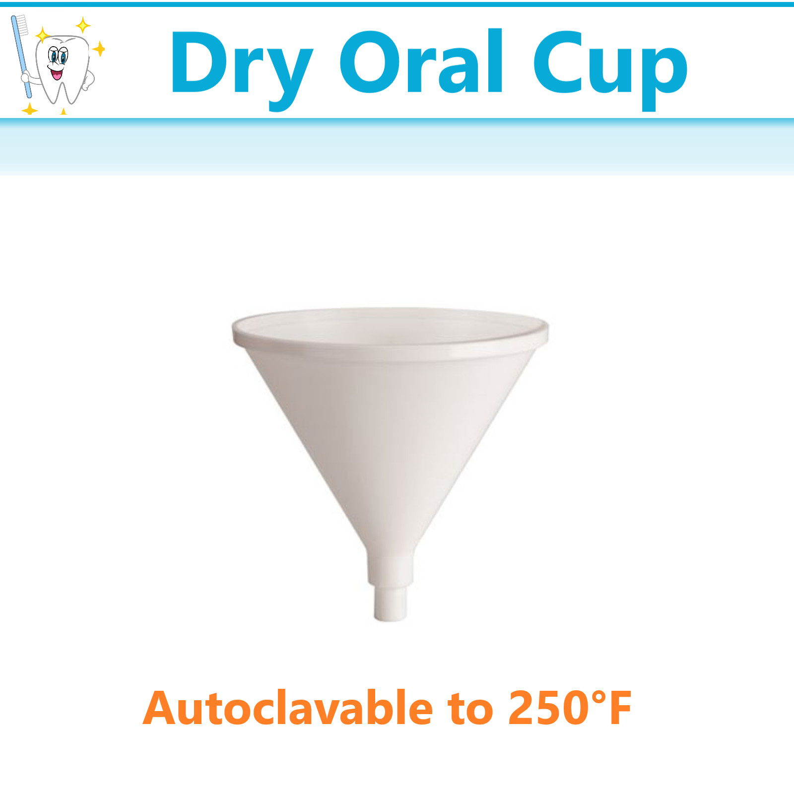 Dental Dry Oral Cup # 8118 DCI 5840 type Cuspidor cup Autoclavable to 275F
