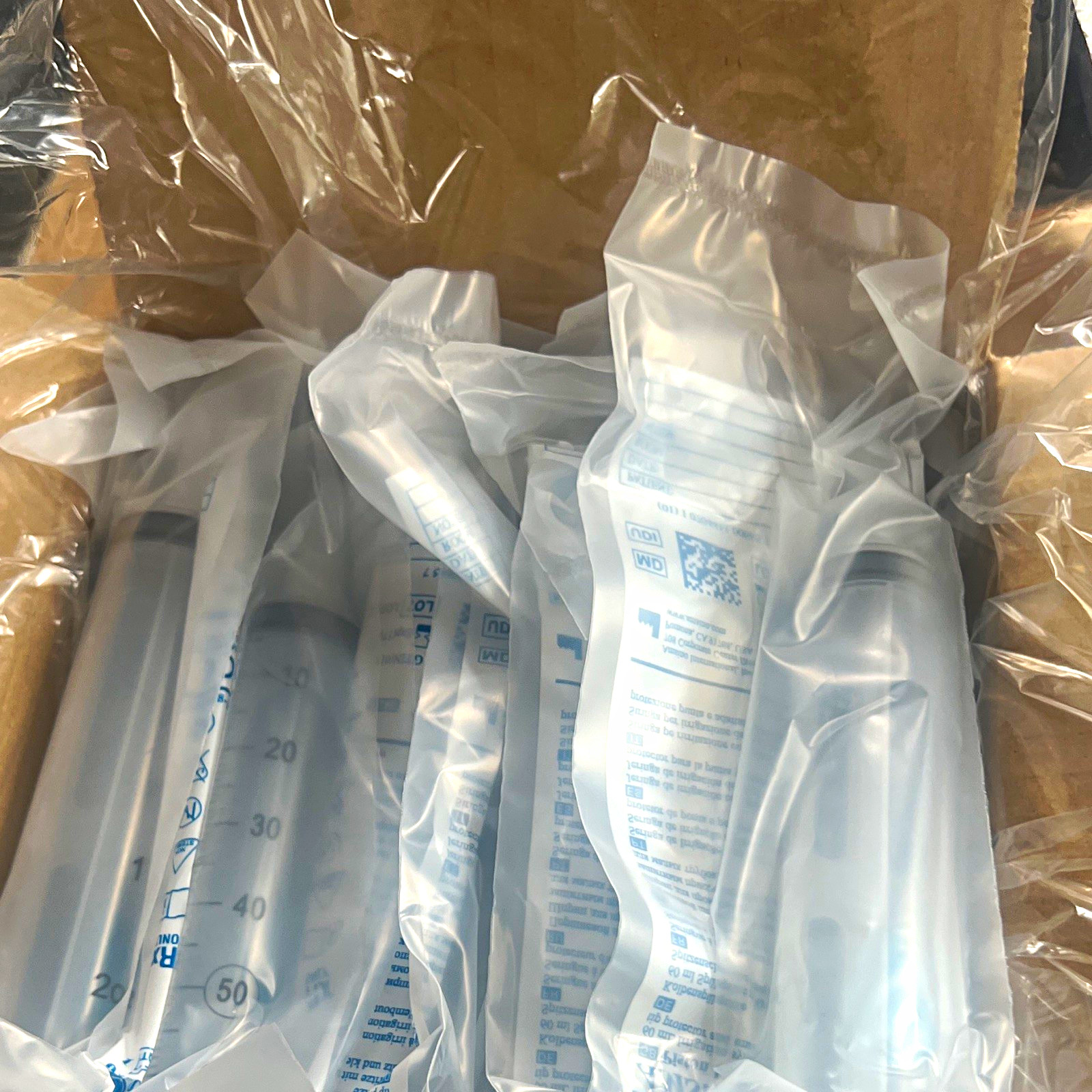 AMSINO AMSure A-S60 60 mL Piston Irrigation Syringe, Catheter Tip