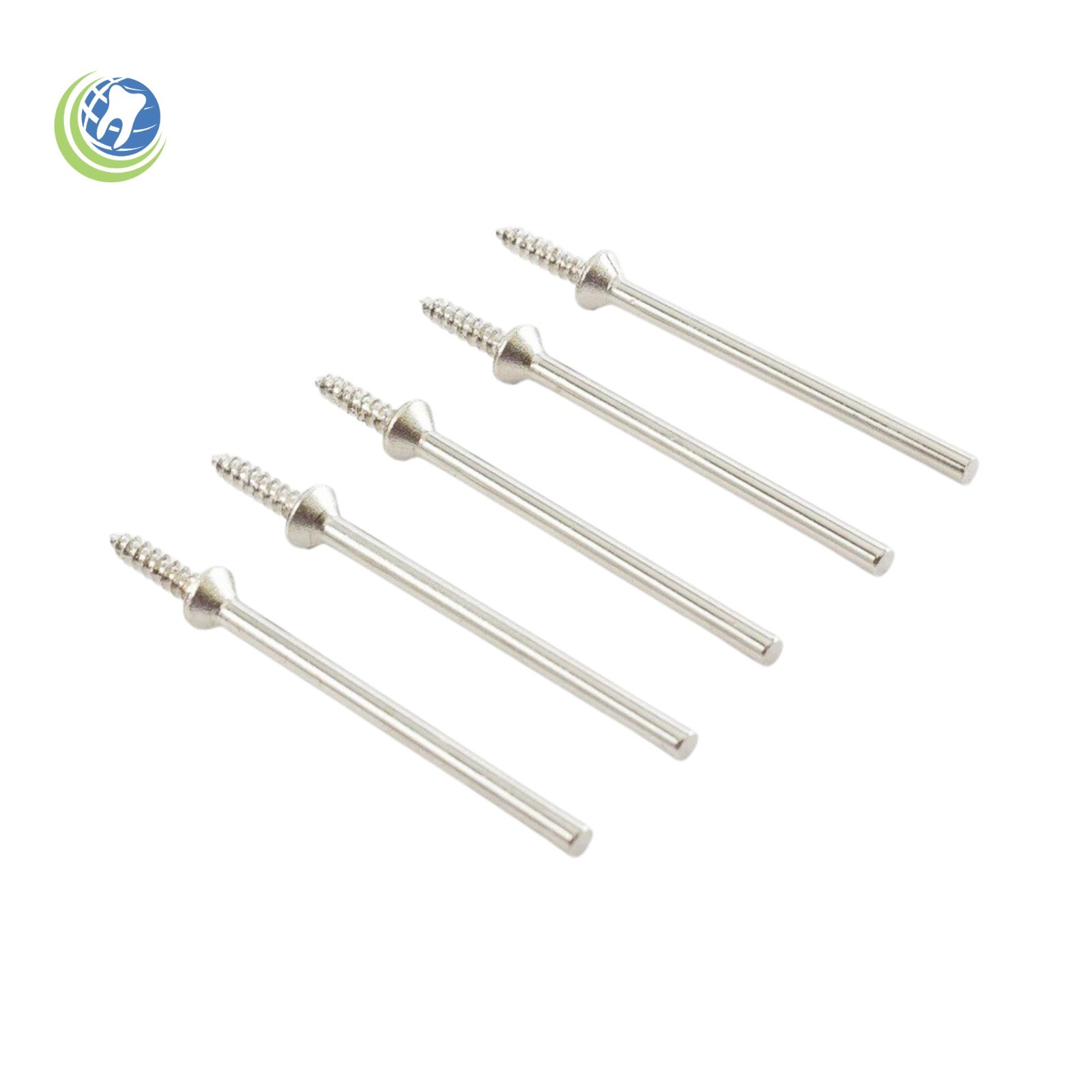 Dental Lab Mandrels Corkscrew for Rubber Points HP 3/32 Shank x 100 Cr Steel