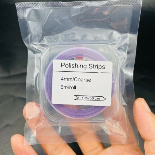 Dental Polishing Strips Composite Resin Polyester Sanding Finishing 20μm30μm50μm