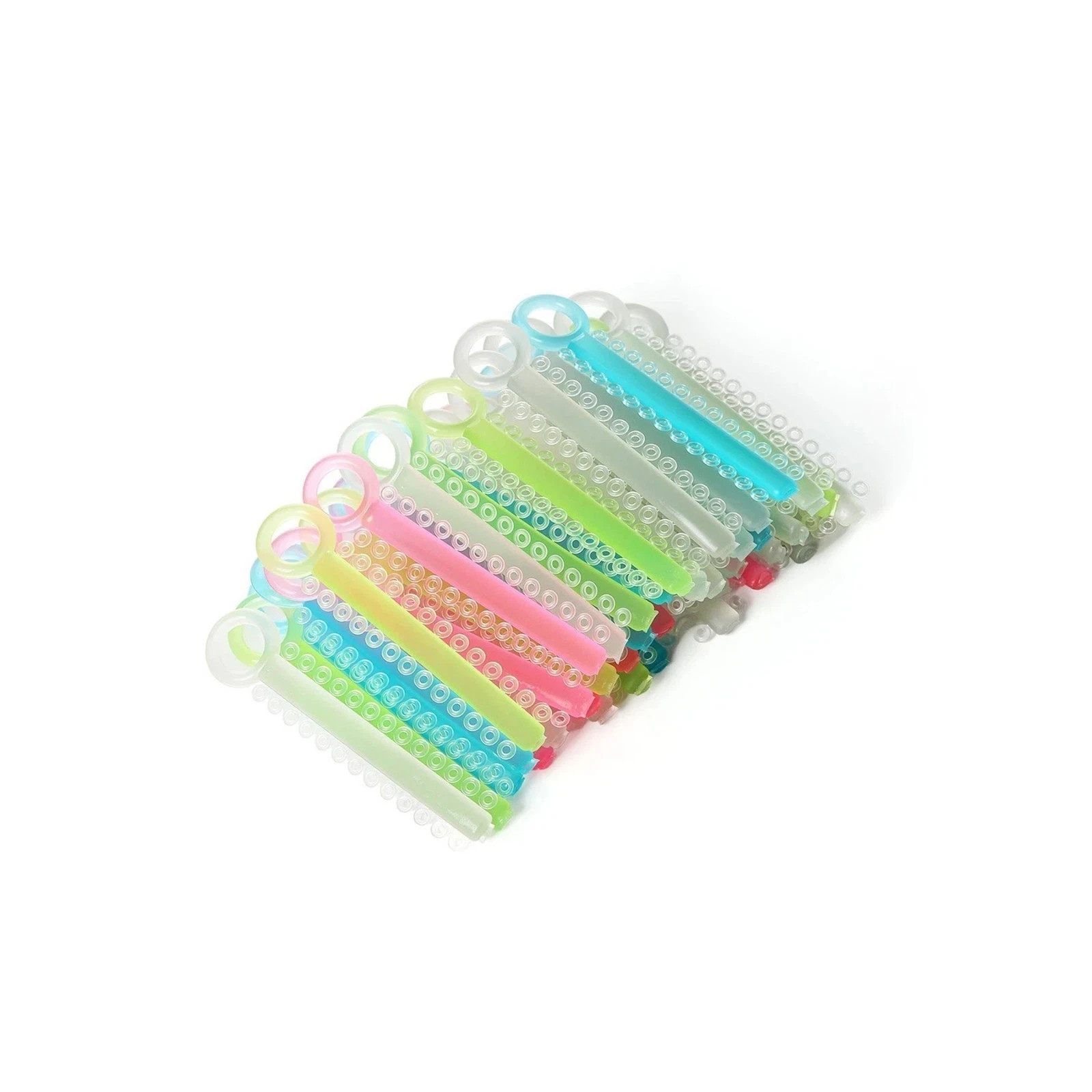 Dental Orthodontic Night-Light Luminous Elastics Ligature Ties Bands Power Chain