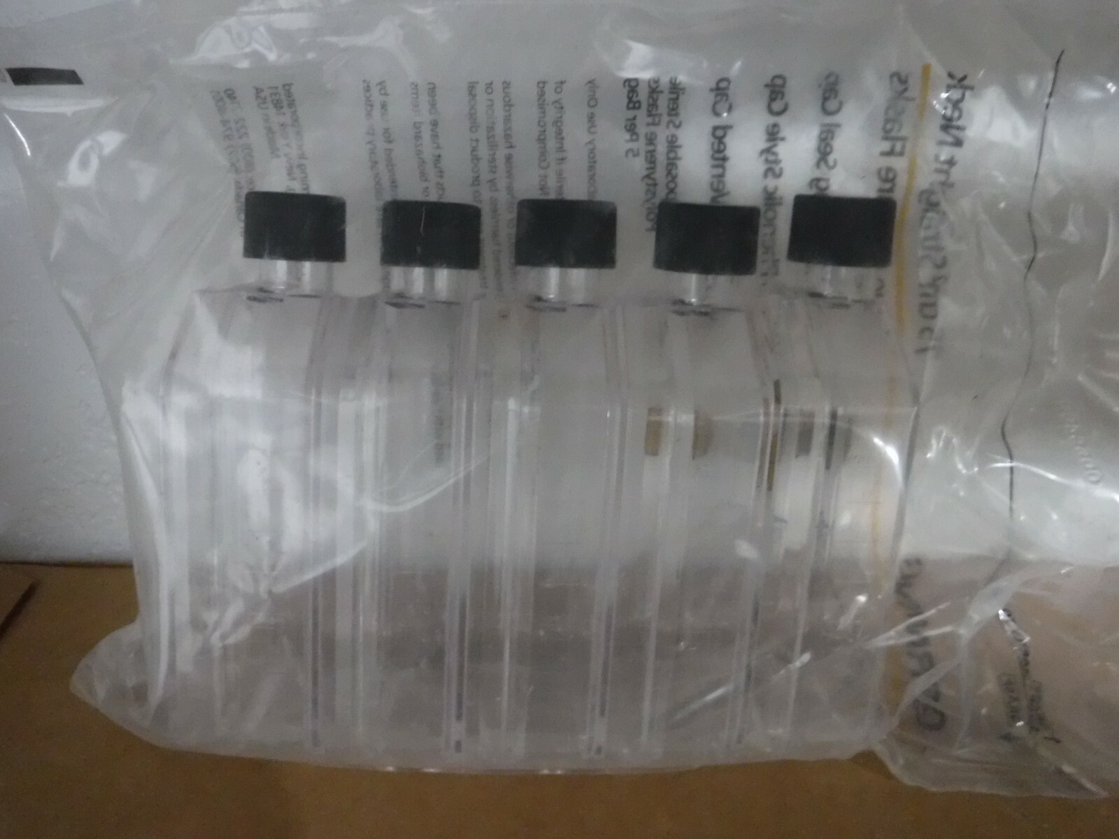 ( 5 PACK) CORNING 75CM^2 STRAIGHT NECK TISSUE CULTURE FLASK NEW