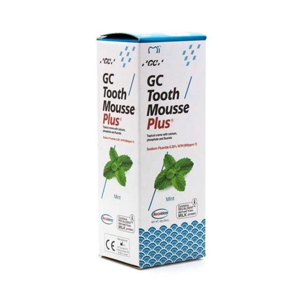 GC Tooth Mousse PLUS EXPORT PACKAGE – Mint, 40 gm Tube