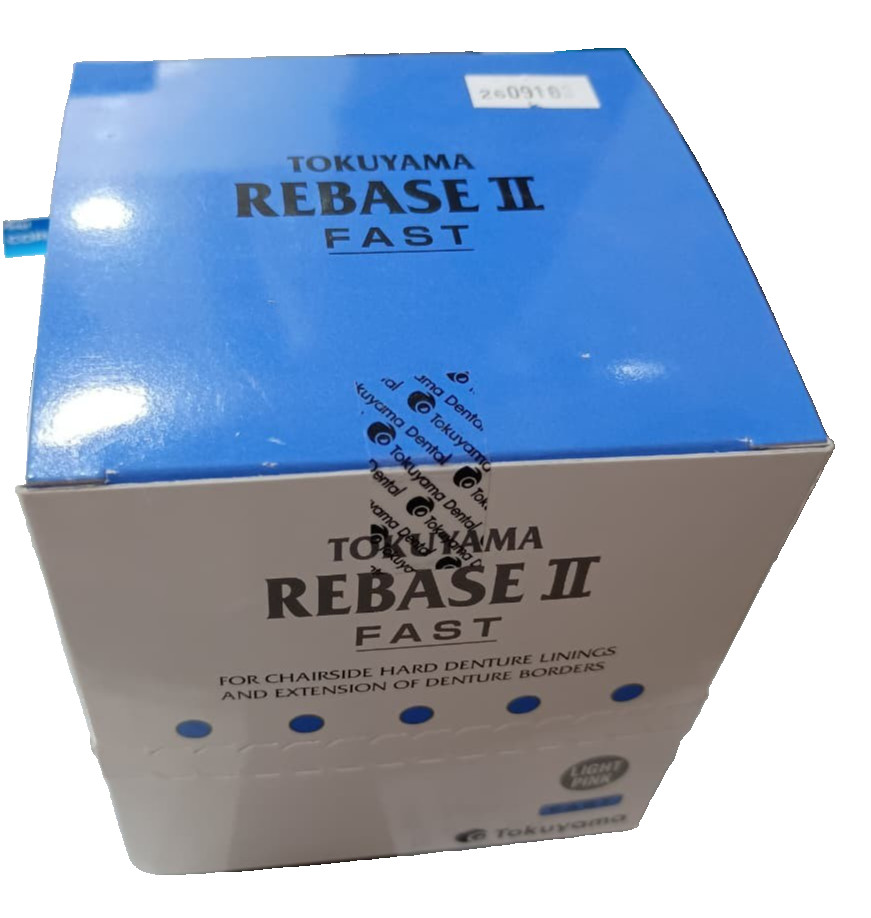 Tokuyama Rebase II FAST Chairside Hard Denture Reline Material – Free Shipping