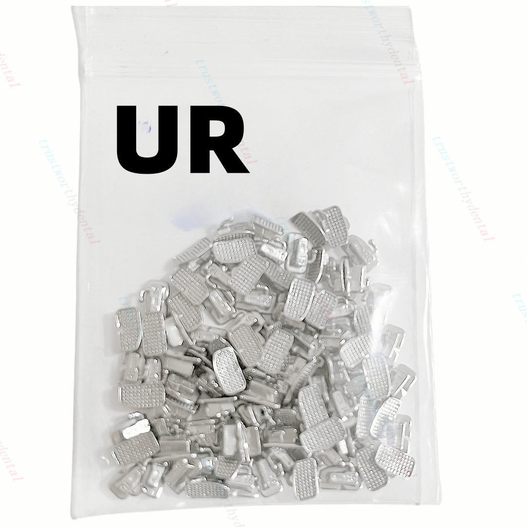100Pcs Orthodontic Buccal Tubes Non-Convertible 1ST Molar Roth 022 UR/UL/LR/LL