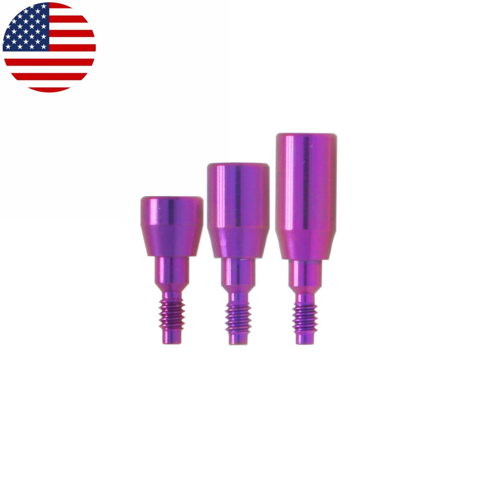 US Dental Healing Cap Abutment RP/NP Compatible Nobel Active ∅3.6 ∅5.0 ∅6.0