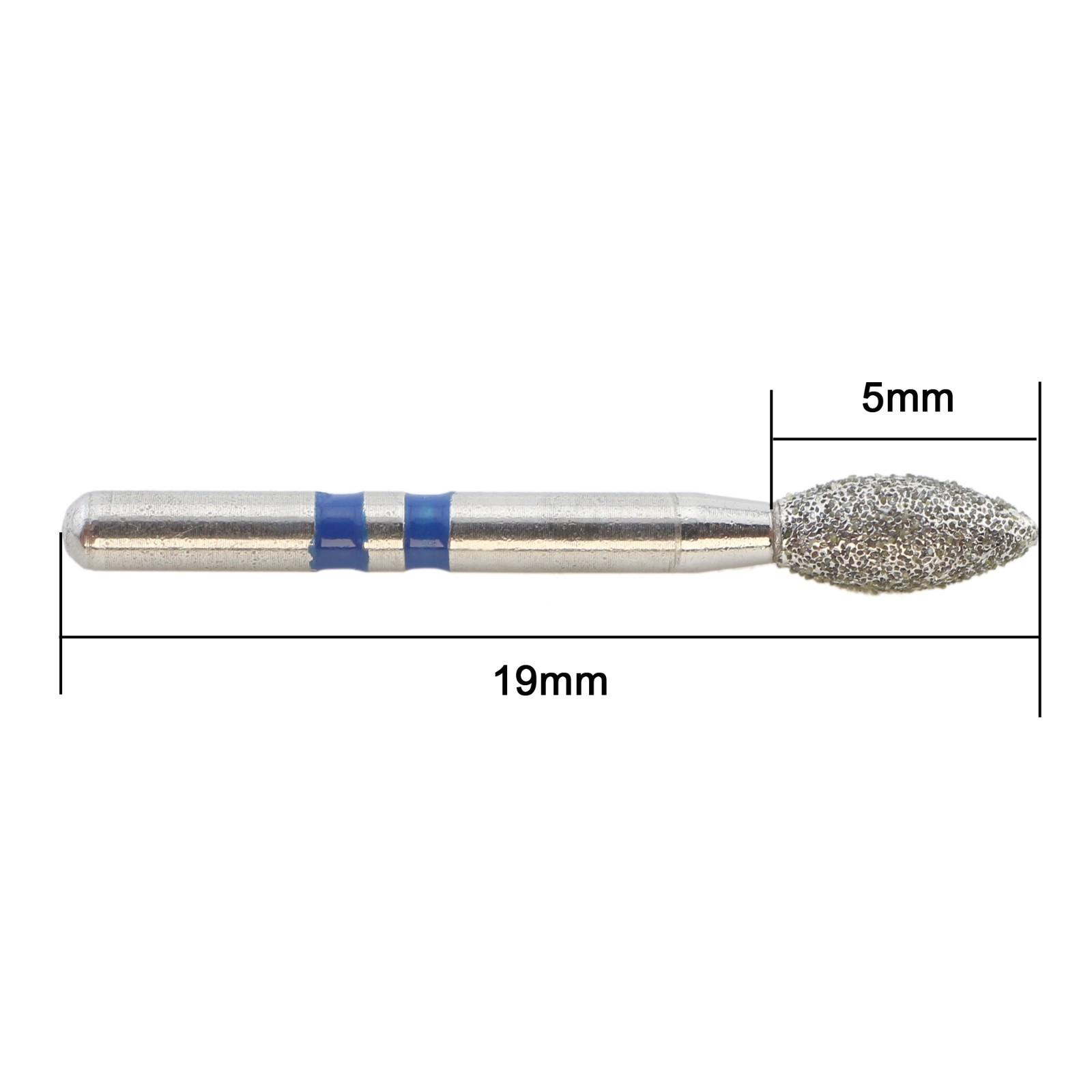 Zirconia Adjustment Diamond Burs Dental FG Egg Football High Speed Friction Grip