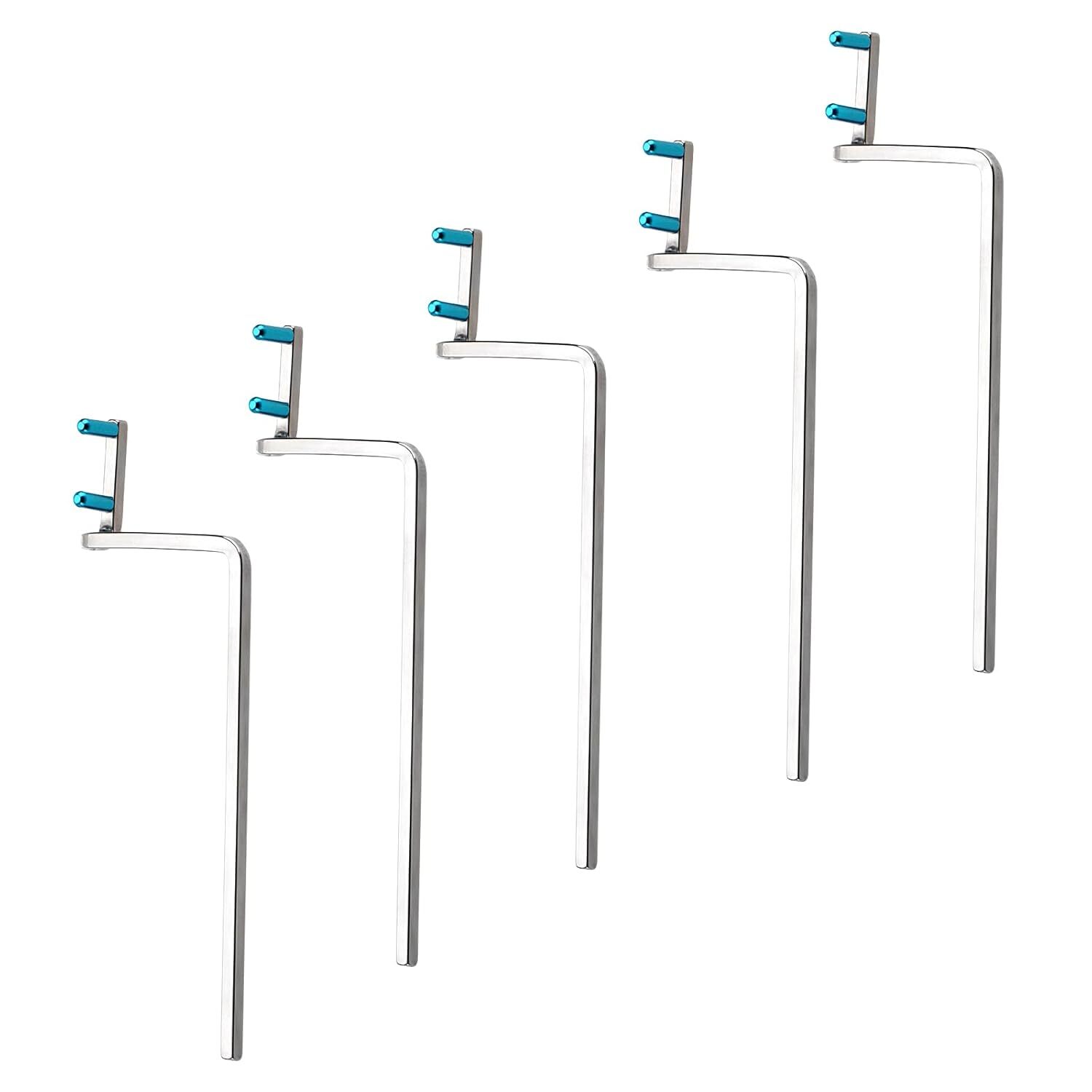 10x Dental X-Ray Sensor Holder BAI Style Blue Dental Anterior Indicator Arms