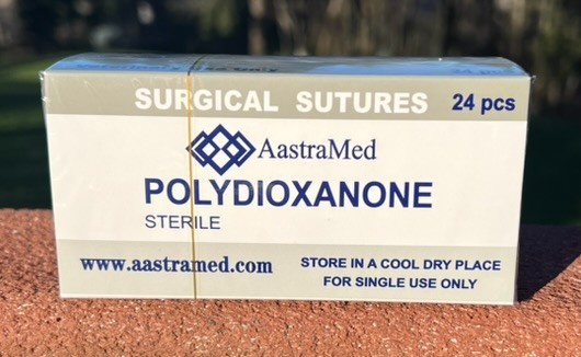 PDS PDO 2/0 Veterinary Surgical Suture 24ct Dental Medical Polydioxanone 1 box