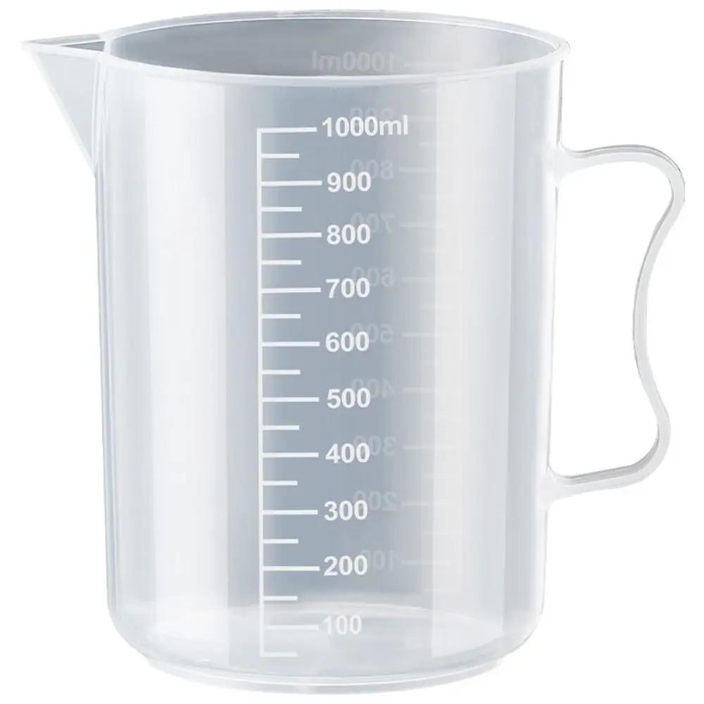 1000 ml Plastic Measuring Cup Thickened Food Grade Beaker With Scale