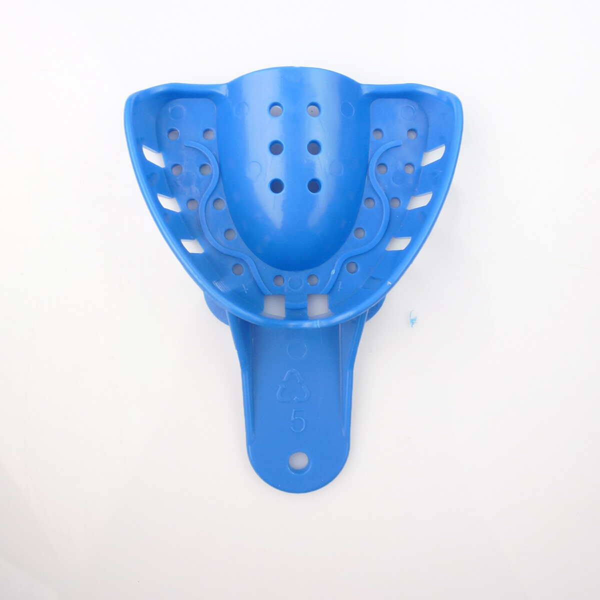 12 Pcs Dental Impression Tray Perforated Plastic S/M/L/XL/ Upper Lower Anterior