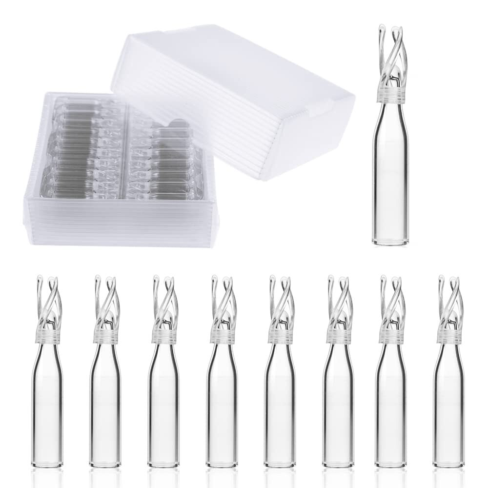 2000X 2ml Autosampler HPLC Vials 9-425 Thread Caps PTFE Septa 250ul Vial Inserts
