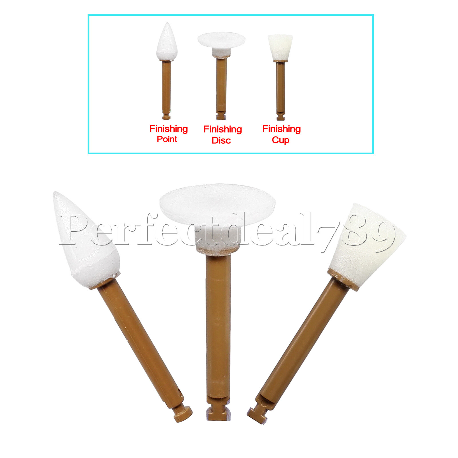 Enhance Finishing Point/Discs/Cup Composite Polishing Pack of 30 pc