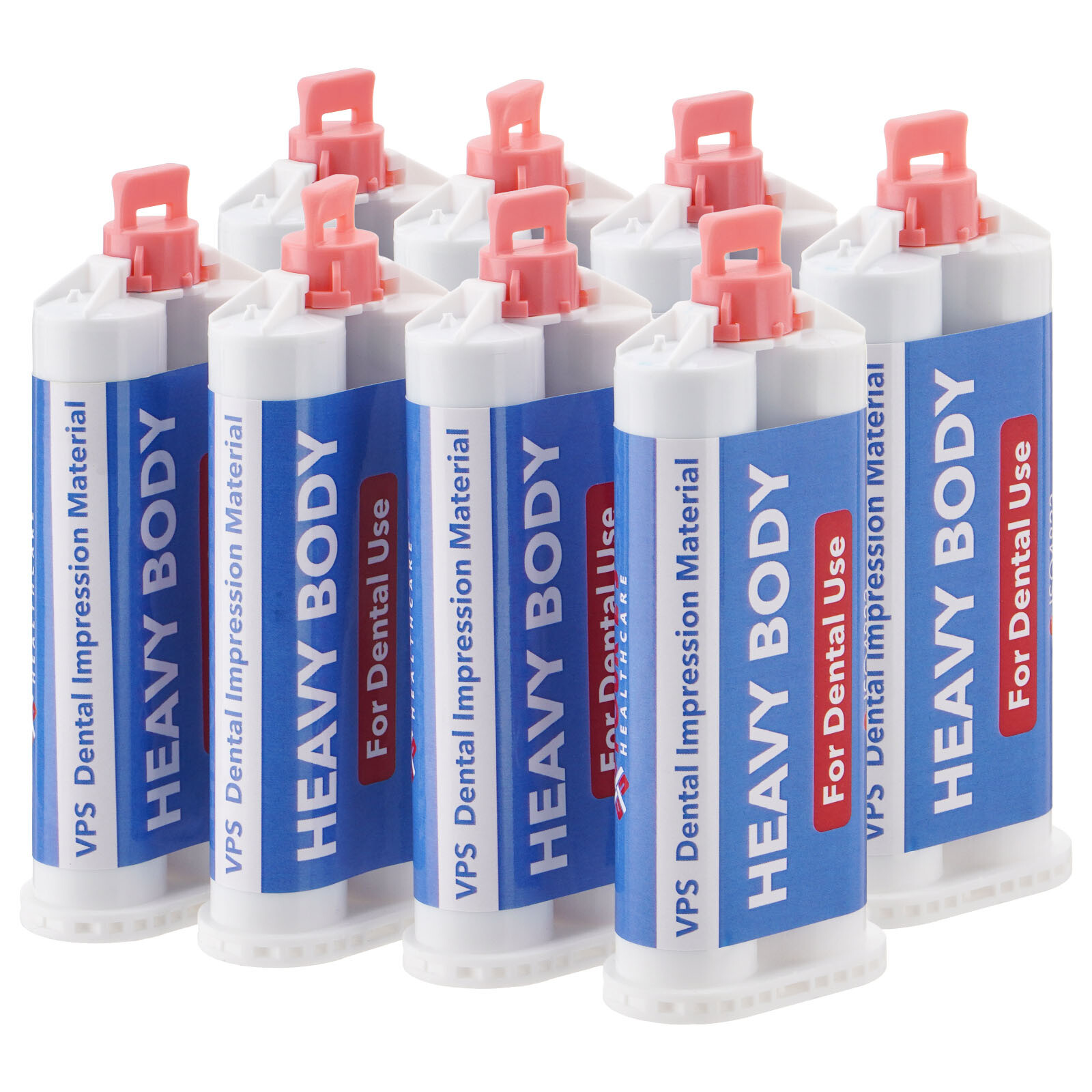 24Pcs Dental Impression Material Heavy Body Fast Rapid Set VPS 50 ml Cartridges