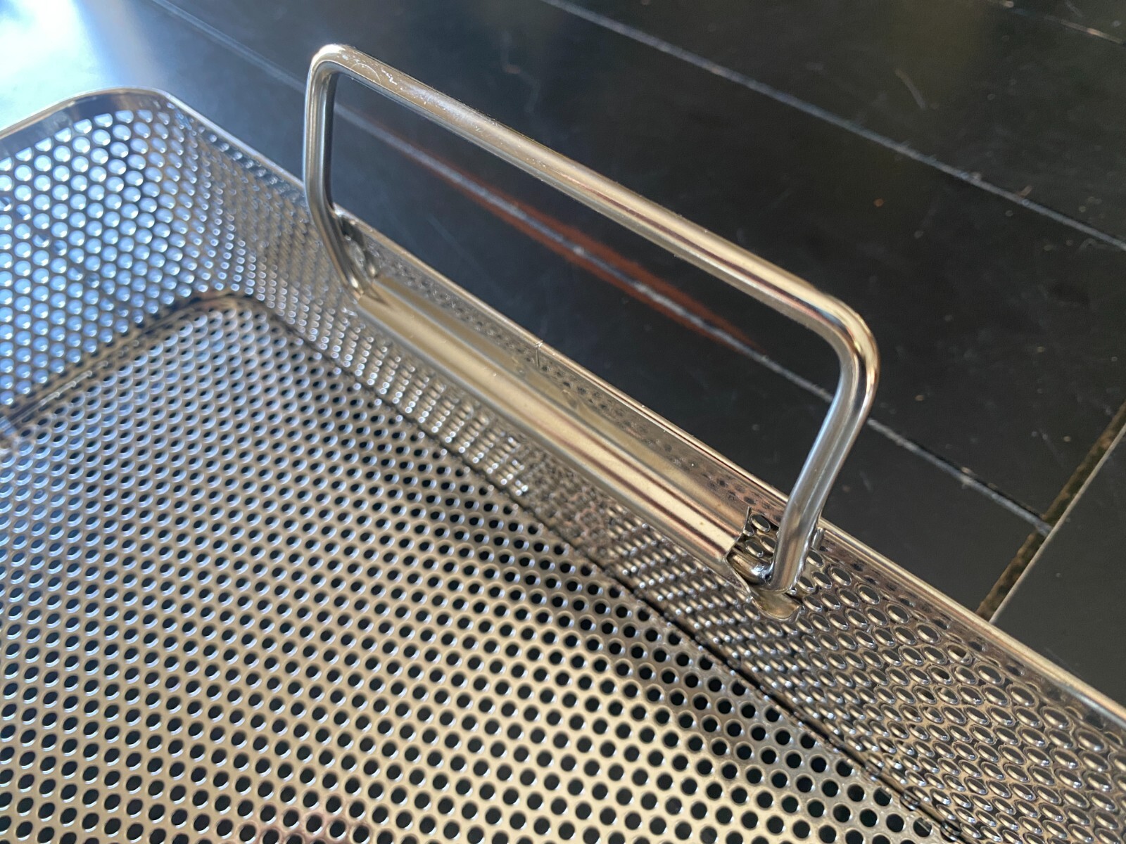 Sterilization Container Surgical Instrument Tray Basket 10.75″ x 9.125″ x 3.25″