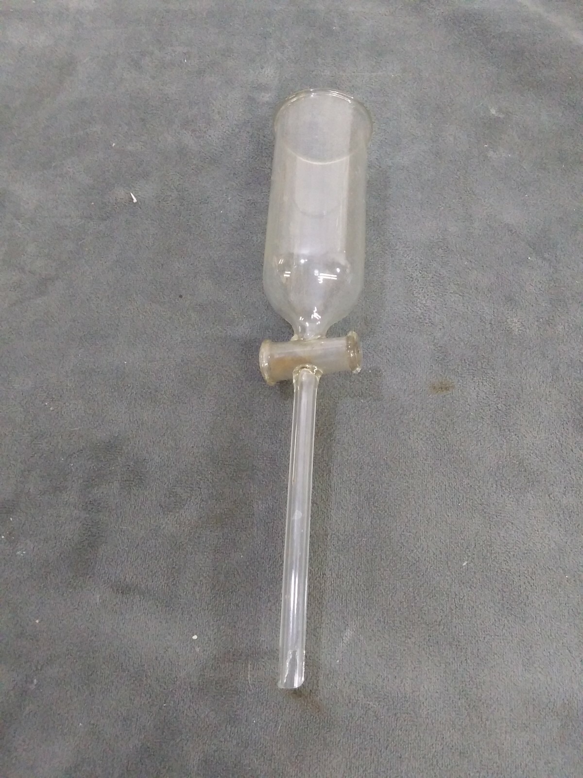 Pyrex Funnel Buchner Without Stopcock USED. 8.5 inches long