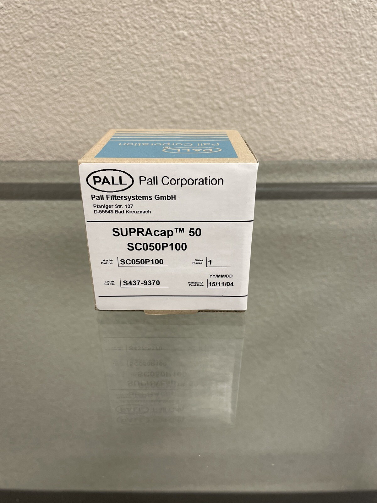 Pall Corporation Supracap 50,