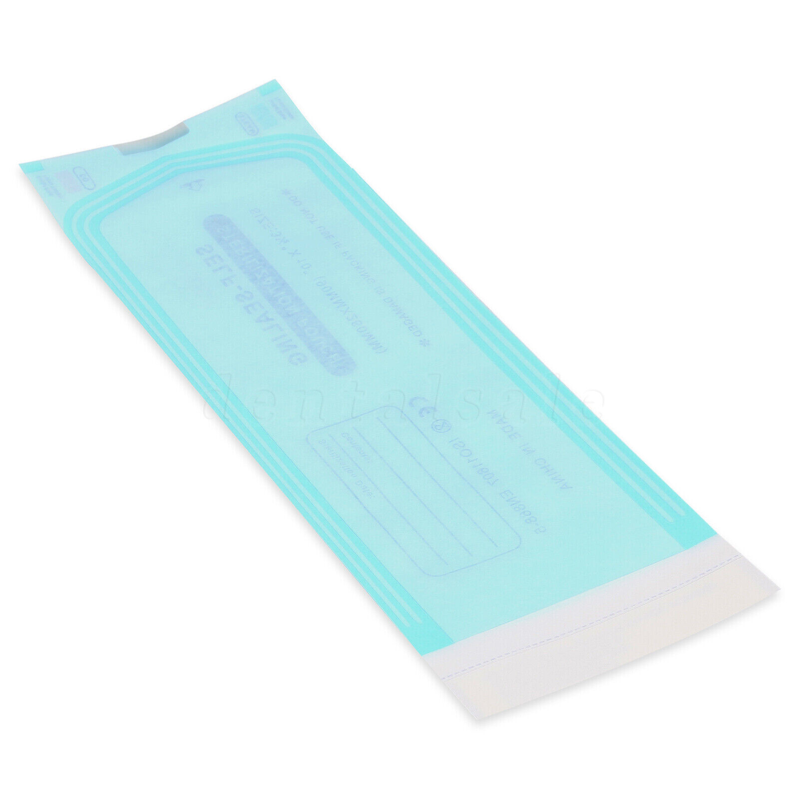 1000 Self-Sealing Sterilization Pouch, 3.5″ x 10″, Paper/Blue Film (5 Boxes)