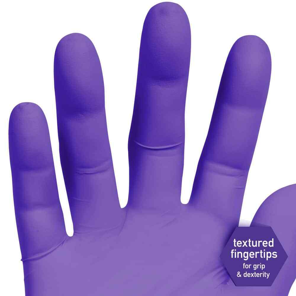 90 Pack Kimtech 55084 Disposable X-Large Nitrile Disposable Gloves