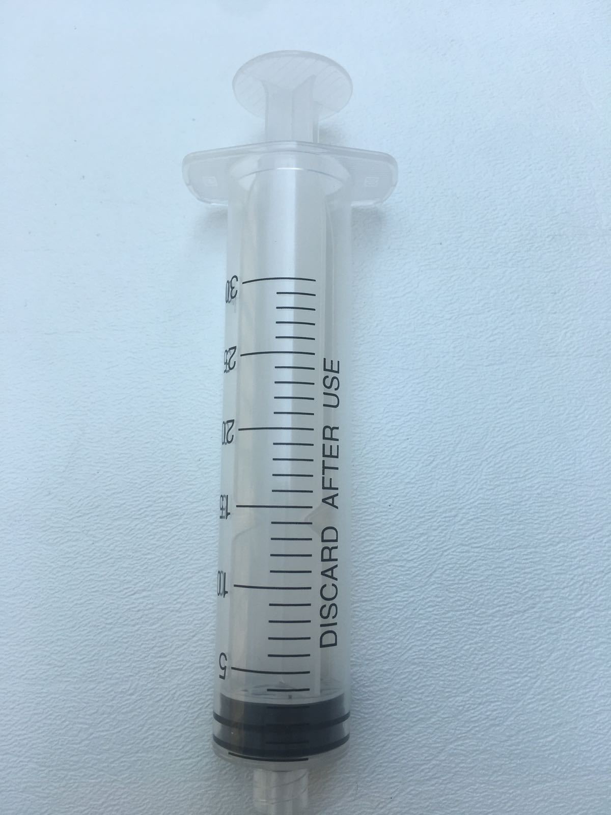 20 30cc Syringe Only with Luer Lock Tip Sterile Disposable Latex Free 30ml