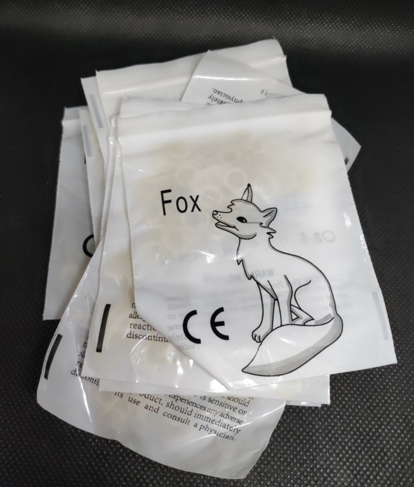 10 Packs Dental Orthodontics Rubber Bands Elastics Bands 1/4 Fox 3.5 Oz 1000 Pcs