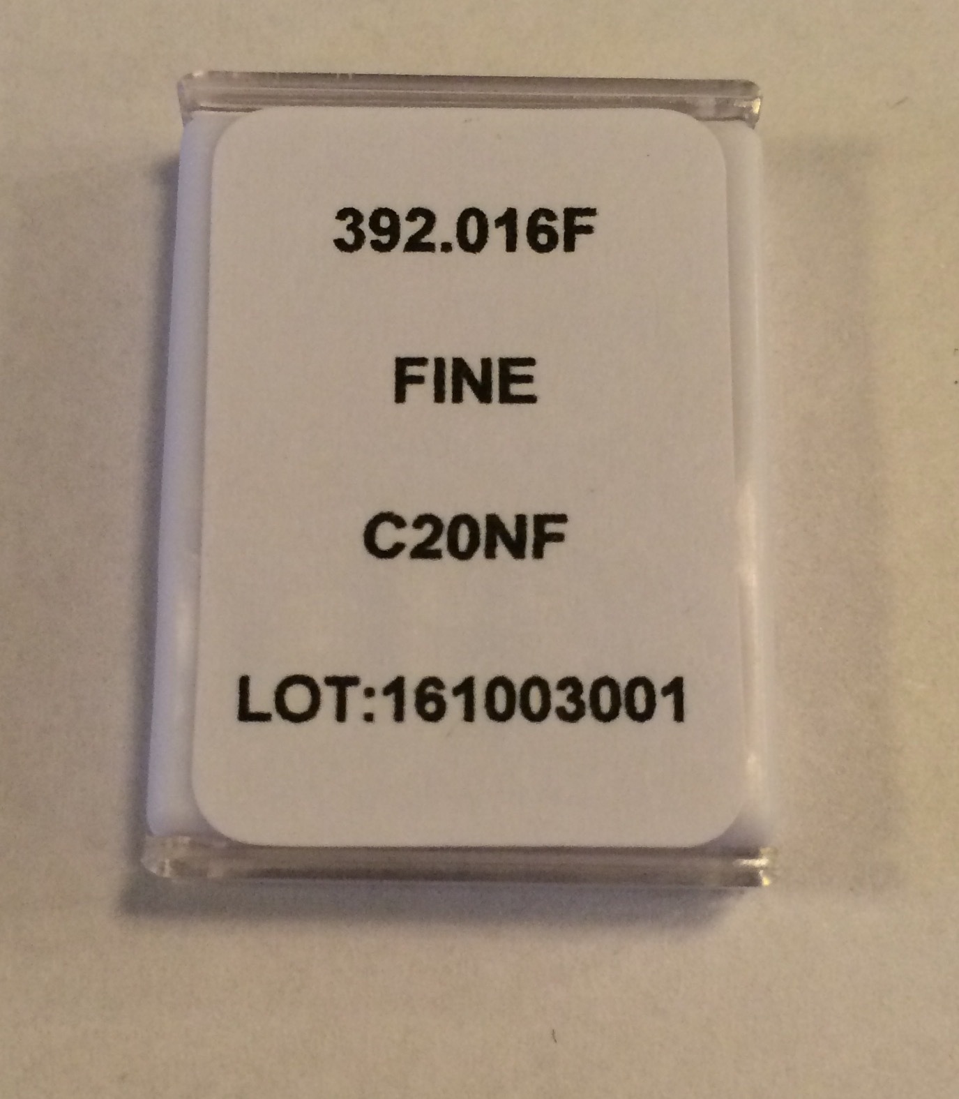 C20NF Crosstech High Speed Diamond Dental Mosquito Bur Fine 392-016 5pk