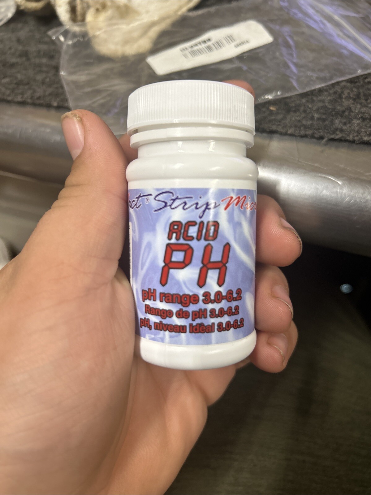 Industrial Test Systems 486624 Micro 7 Plus Ph Acid Reagent 9KYN8