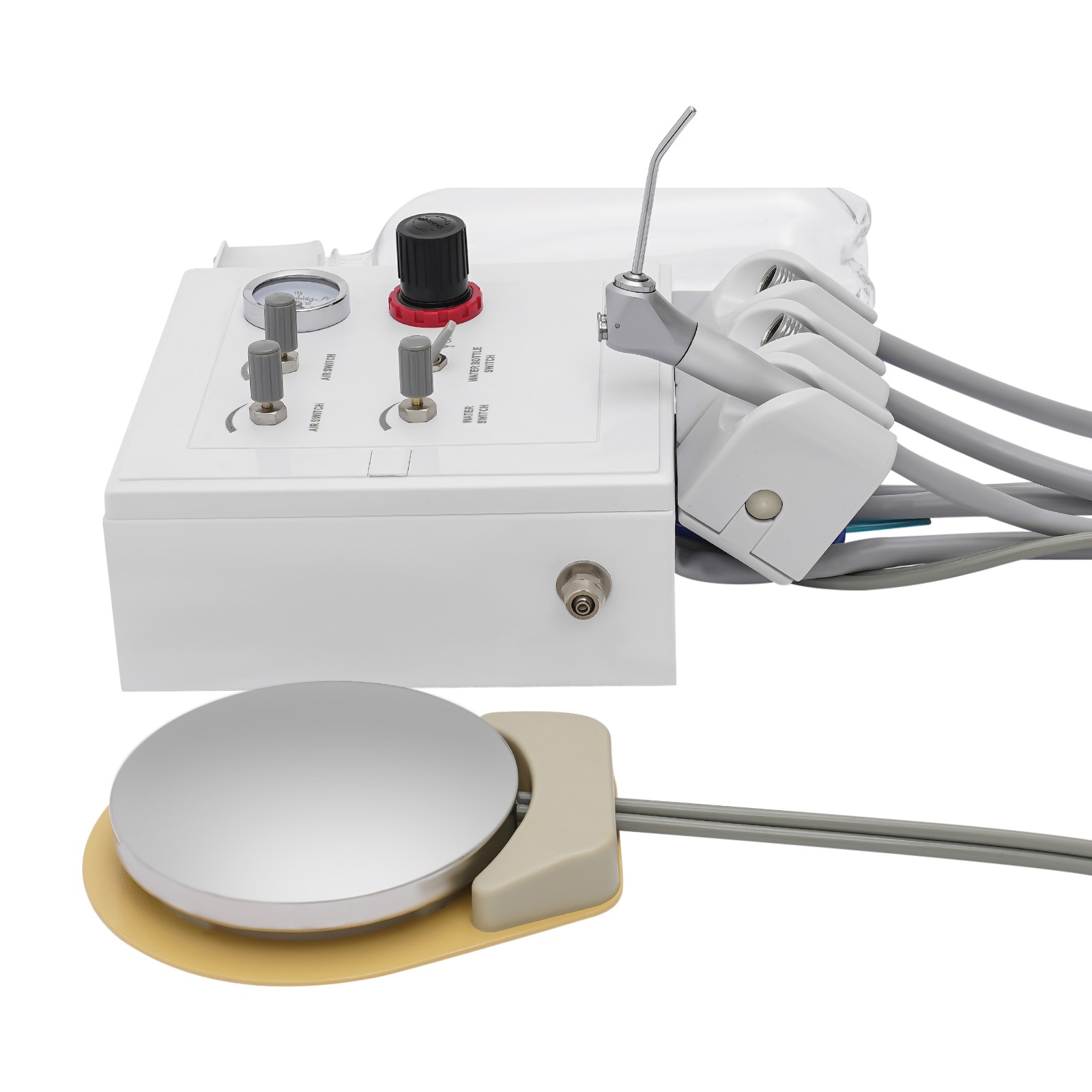 Wall Mounted Work Portable Dental Delivery Turbine Unit 4 Hole Dental Industrial