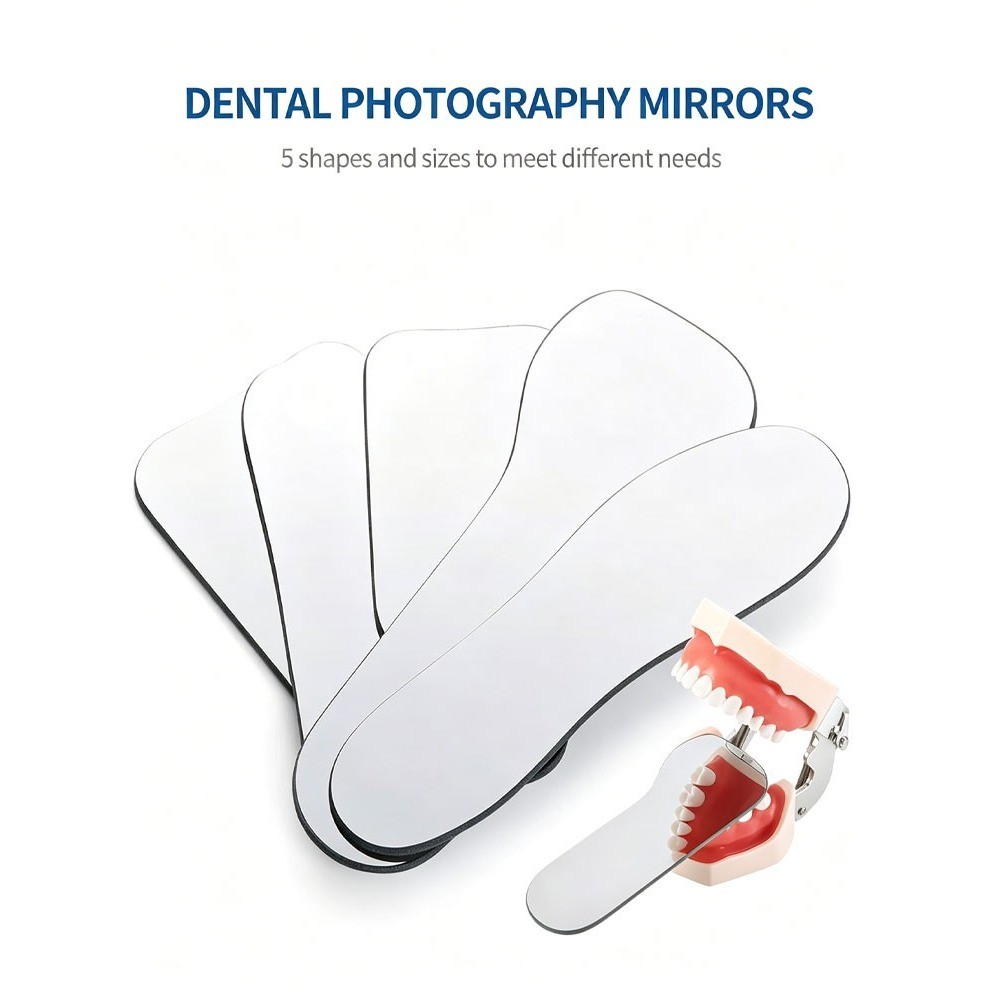 One Way Single Sided Glass Dental Intraoral Reflector Ortho Oral Teeth Tool