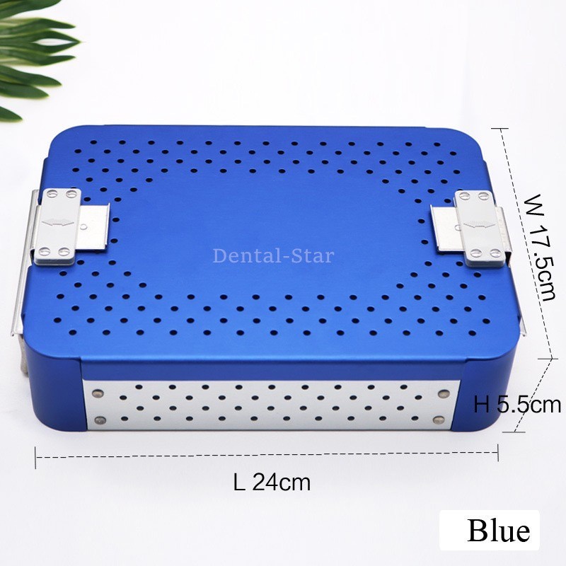 Surgical Sterilization Tray Box Aluminum Alloy Disinfection case Box Instrument