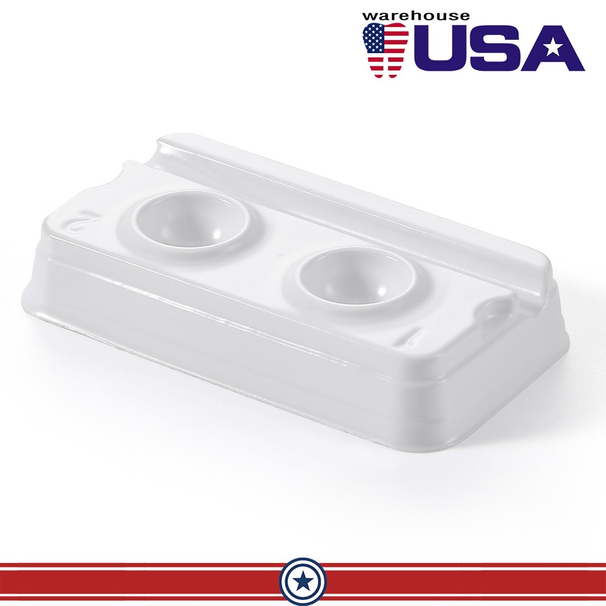 Dental Lab Disposable Mixing Wells Bonding Composite Adhesive 2/4 Holes